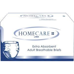 MON842976BG - Attends - Incontinent Brief Homecare Tab Closure Medium Disposable Moderate Absorbency