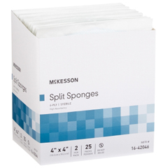 MON482415PK - McKesson - Sponge Dressing Medi-Pak Performance Plus Poly / Rayon 6-Ply 4 x 4 Square