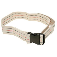 MON198472EA - Skil-Care - Gait Belt 60 Inch White Cotton