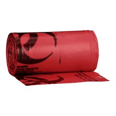 McKesson Infectious Waste Bag 7 to 10 gal. Red Bag Polymer Film 24 X 24 Inch, 500 per Case