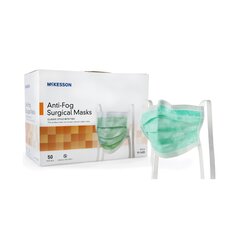 McKesson Pleated Surgical Masks with Ties, One Size Fits All, 300/CS