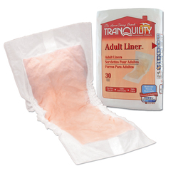 MON435845CS - PBE - Pant Liner Tranquility® 8W X 24L Super Absorbency Absorbent Fluff with Polymer, 30EA/PK 4PK/CS