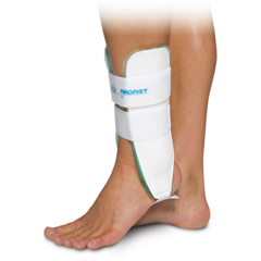 MON483495EA - DJO - Air Ankle Support Air-Stirrup Universal Hook and Loop Closure Left or Right Foot