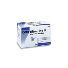 MON416230BX - BD - Ultra-Fine III™ Insulin Pen Needle, 100 EA/BX