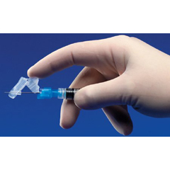 MON457064BX - Covidien - Syringe with Hypodermic Needle Magellan® 3 mL 21 Gauge 1 Attached Sliding Safety Needle, 50 EA/BX