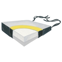 Skil-Care Wedge Seat Cushion 16 X 18 Inch, 4 to 2 Inch Foam