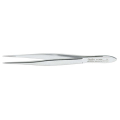 Integra LifeSciences Splinter Forceps Miltex&reg; 4 Inch Length OR / Surgical Grade German Stainless Steel NonSterile NonLocking Thumb Handle Straight Pointed Tips, 1/EA