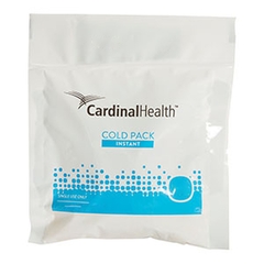 Cardinal Health Instant Cold Pack Cardinal Health General Purpose Medium 6 X 6-1/2 Inch Plastic / Ammonium Nitrate / Water Disposable, 16/CS