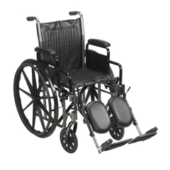 MON1065273EA - McKesson - Wheelchair (146-SSP216DDA-ELR)