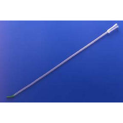 Teleflex Medical Urethral Catheter Rsch&reg; Tiemann Tip Silicone Coated PVC 22 Fr. 16 Inch, 50/BX
