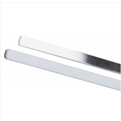 MON383197EA - DJO - Finger Splint Padded Strip Aluminum / Foam Left or Right Hand Silver / Gray