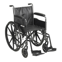 MON1065274EA - McKesson - Wheelchair (146-SSP218FA-SF)