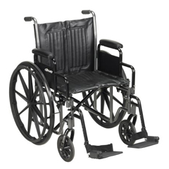 MON1065278EA - McKesson - Wheelchair (146-SSP220DDA-SF)