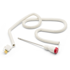 MON329022EA - Welch-Allyn - Temperature Probe Spot Vital Signs Rectal, 9 Foot Cord SureTemp 678/679 Electronic Thermometers