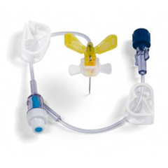 MON547950CS - Bard Medical - Huber Infusion Set MiniLoc® 22 Gauge 0.75 8 Tubing Without Port, 20 EA/CS