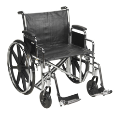 MON1065280EA - McKesson - Wheelchair (146-STD22ECDDA-SF)