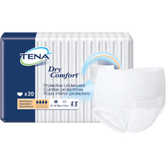 MON959412CS - Essity - TENA® Dry Comfort® Protective Incontinence Underwear, Moderate Absorbency, Medium
