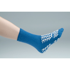 MON512252PR - DeRoyal - Slipper Socks Royal Blue Above the Ankle, 2 EA/PR