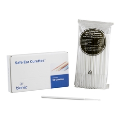Bionix Ear Curette FlexLoop Single-ended Handle 4 mm Tip Curved Flexible Oval Loop Tip