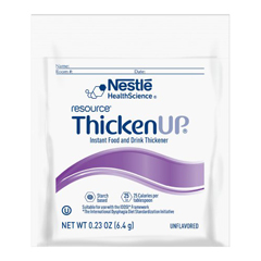 MON454359EA - Nestle Healthcare Nutrition - Food and Beverage Thickener Resource® Thickenup® 6.4 Gram Individual Packet Unflavored Powder Varies By Preparation, 1/EA