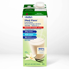 MON1016362EA - Hormel Health Labs - Oral Supplement Med Pass® No Sugar Added Vanilla 32 oz. Carton Ready to Use