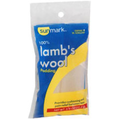 MON587237EA - McKesson - Lambs Wool Padding sunmark 19, 0.37 oz.