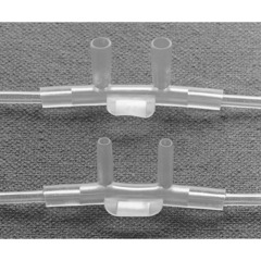 Airlife Nasal Cannula AirLife&reg; Adult Curved Prong / Flared Tip 7 Foot O2 Line