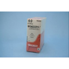 Monocryl Absorbable Suture with PS-1 Needle 4-0 - Betty Mills