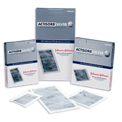 MON702437BX - Systagenix - Silver Dressing Actisorb Silver 220 4-1/8 x 7-1/2 Rectangle Sterile
