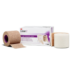 MON993481CS - 3M - Coban™2 2 Layer Compression Bandage System (2092), 1KT/BX, 8BX/CS