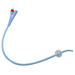 MON780402CT - Cardinal Health - Silicone Catheter, Coude 18Fr