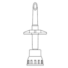 B. Braun Dispensing Pin Safsite&reg;