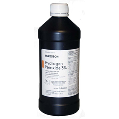 MON142779EA - McKesson - Hydrogen Peroxide Medi-Pak™ 16 oz.