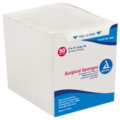 MON575163CS - Dynarex - Gauze Sponge 8-Ply 2 x 2
