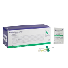 BD Vacutainer&reg; Safety-Lok™ Blood Collection Set 21 Gauge 3/4