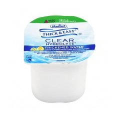 MON584160CS - Hormel Health Labs - Thick & Easy® Clear Hydrolyte® Thickened Water - Nectar Consistency