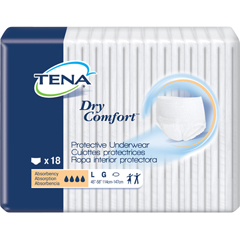 MON959413PK - Essity - TENA® Dry Comfort® Protective Incontinence Underwear, Moderate Absorbency, Large