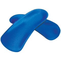 Alimed FREEDOM&reg; Accommodator™ Plantar Fasciitis Insole 3/4 Length Size 2 Foam / Nylon / Plastic Blue Male 7 to 8 / Female 6 to 8, 2 EA/PR