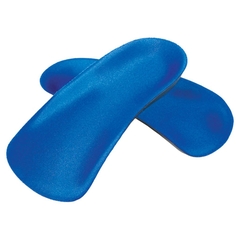 Alimed FREEDOM&reg; Accommodator™ Plantar Fasciitis Insole 3/4 Length Size 3 Foam / Nylon / Plastic Blue Male 8 to 9 / Female 8 to 9-1/2, 2 EA/PR
