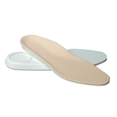 Alimed Insole AliMed&reg; Duo/Laminate D-Soles™ Full Length Plastazote&reg; / Urethane Male 8-1/2 to 10 / Female 10-1/2 to11 Beige / White