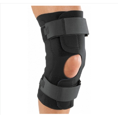 MON370148EA - DJO - Hinged Knee Brace Reddie® Brace X-Large Wraparound / Hook and Loop Straps 23 to 25-1/2 Inch Circumference Left or Right Knee