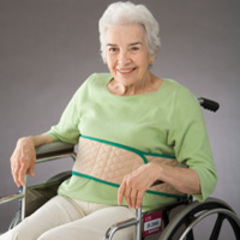 Posey Wrap Around Safety Belt Posey&reg; 66 Inch L Beige Quilted