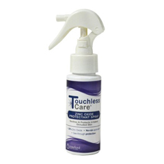 MON1029324EA - Crawford Healthcare - Skin Protectant Touchless Care® 4.5 oz. Pump Bottle Liquid Mineral Oil Scent