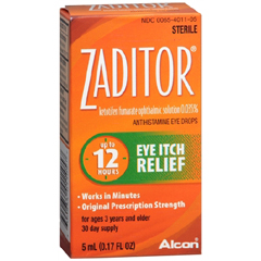 MON846702EA - Alcon - Zaditor® Antihistamine Eye Drops