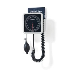 Welch Allyn Aneroid Sphygmomanometer Unit, Adult Cuff, Nylon, 25-34 cm, Wall Mount