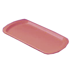 MON415765CS - Medical Action Industries - Service Tray 6 X 9 Inch Dusty Rose Polypropylene, 200EA/CS