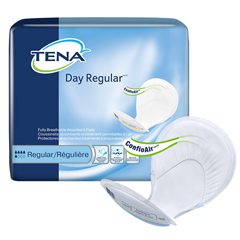 MON285955PK - Essity - TENA® Day Regular 2 Piece Heavy Incontinence Pad, Moderate Absorbency