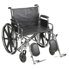 MON1065289EA - McKesson - Wheelchair (146-STD24ECDDA-ELR)