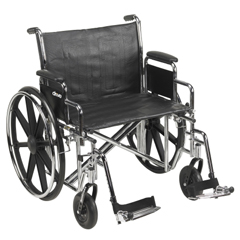 MON1065288EA - McKesson - Wheelchair (146-STD24ECDDA-SF)