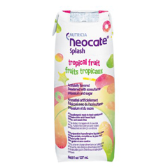 MON1065638CS - Nutricia - Pediatric Oral Supplement Neocate Splash Tropical Fruit 237 mL Carton Ready to Use